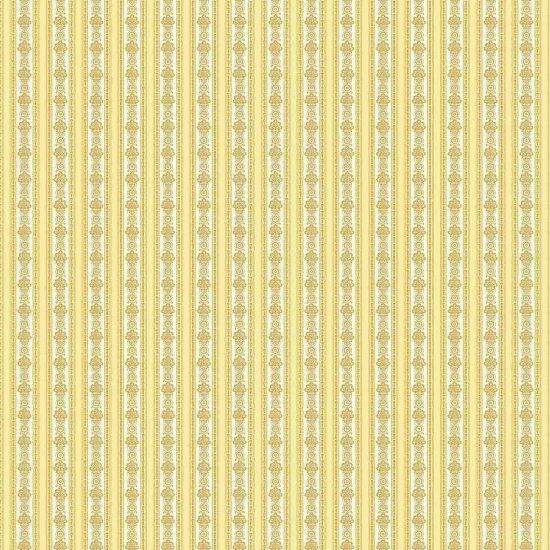 Mini Mundus Dollhouse Wallpaper - Beige Stipes