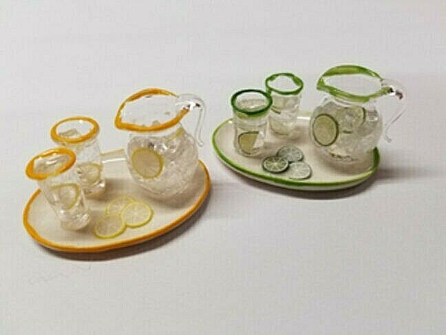 Dollhouse Miniature Limeaid Set