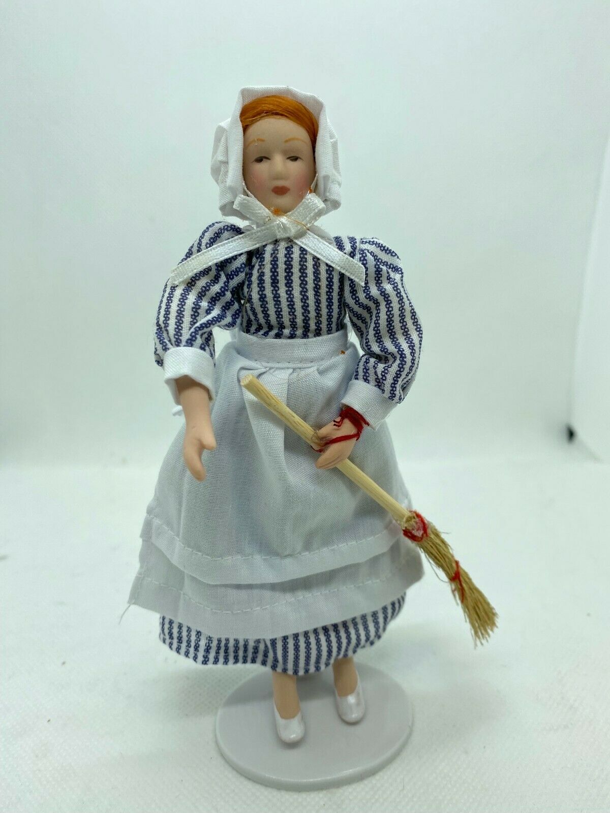 Dollhouse Miniature Rennie the Kitchen Maid Doll by The Dolls House Emporium