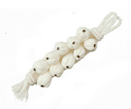 Dollhouse Miniature String of Garlic