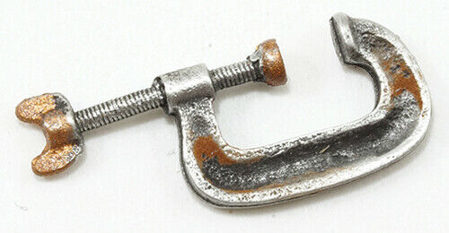 Dollhouse Miniature C-Clamp by Sir Thomas Thumb