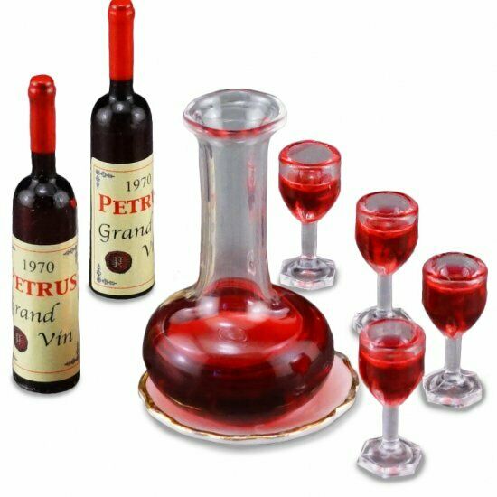 Reutter Porcelain Wine Decanter - Dollhouse Miniature