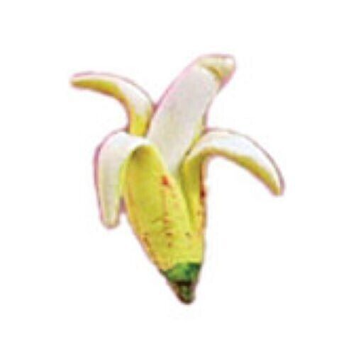 Dollhouse Miniature Partially Peeled Banana