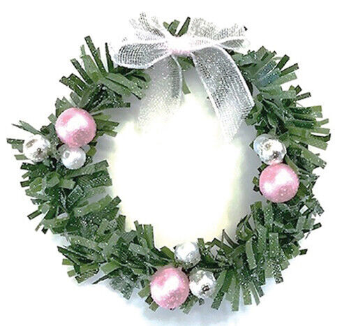Dollhouse Miniature Victorian Holiday Wreath