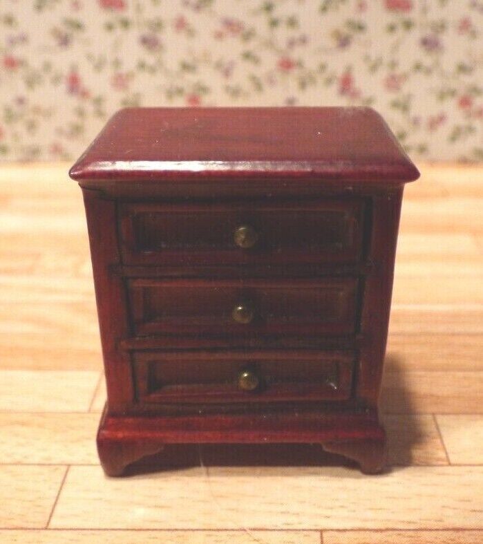 JBM - Dollhouse Miniature Night Stand Half-Scale