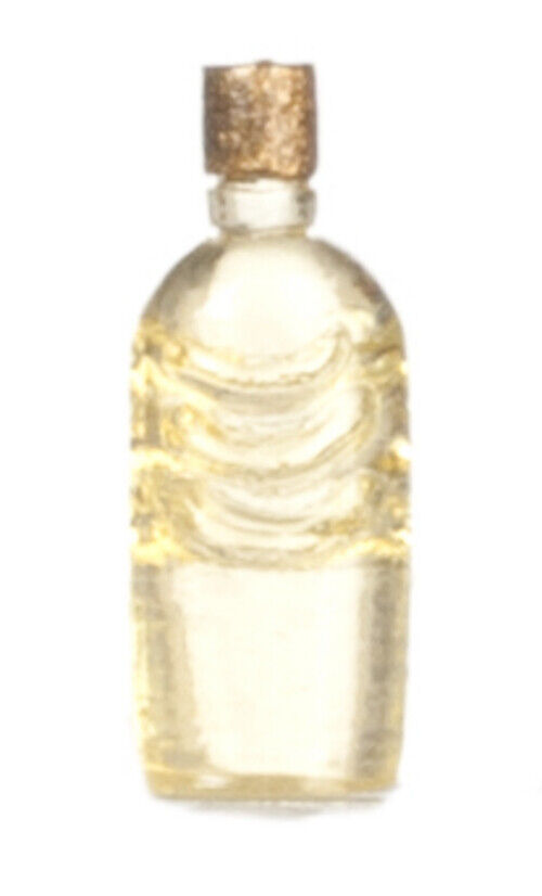 Dollhouse Miniature Yellow Perfume Bottle