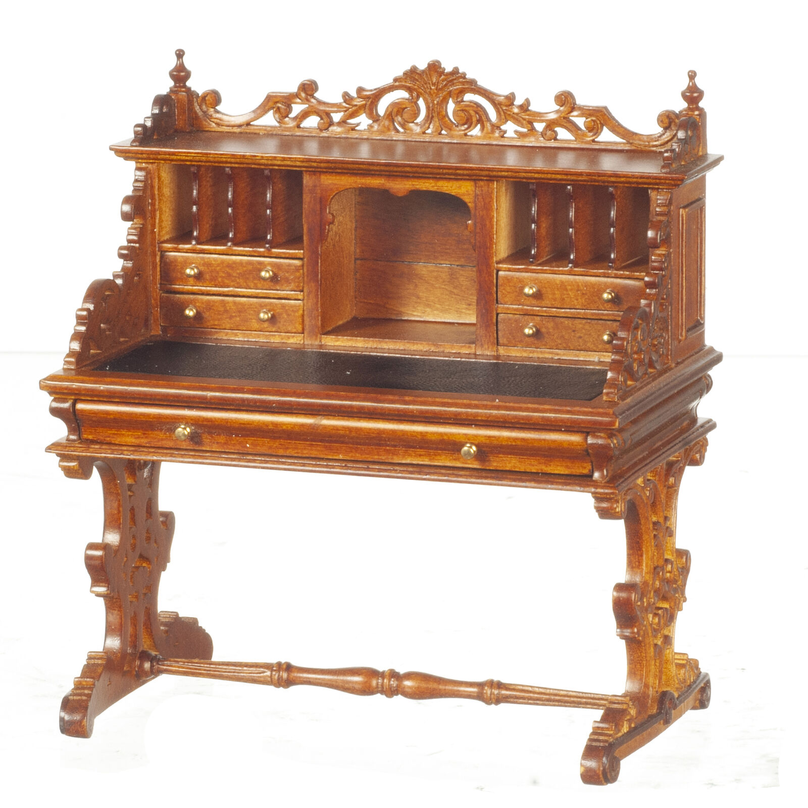 JBM Dollhouse Miniature Italian Renaissance Desk