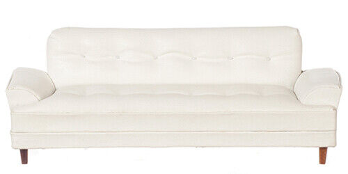 Dollhouse Miniature Hoover Sofa in Walnut from the Platinum Collection