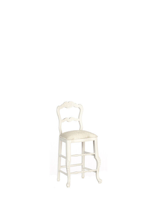 Dollhouse Kitchen Chair in White from the Platinum Collection