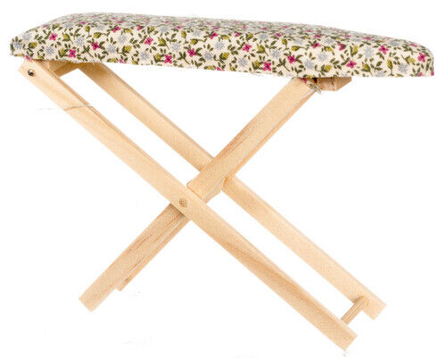 Dollhouse Miniature Ironing Board - Floral - by Falcon Miniatures