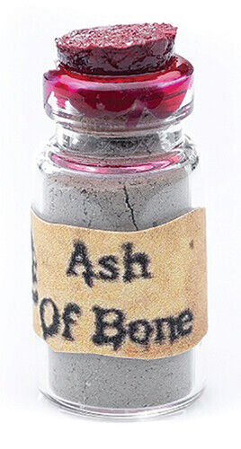 Dollhouse Miniature Halloween Ash of Bone Jar