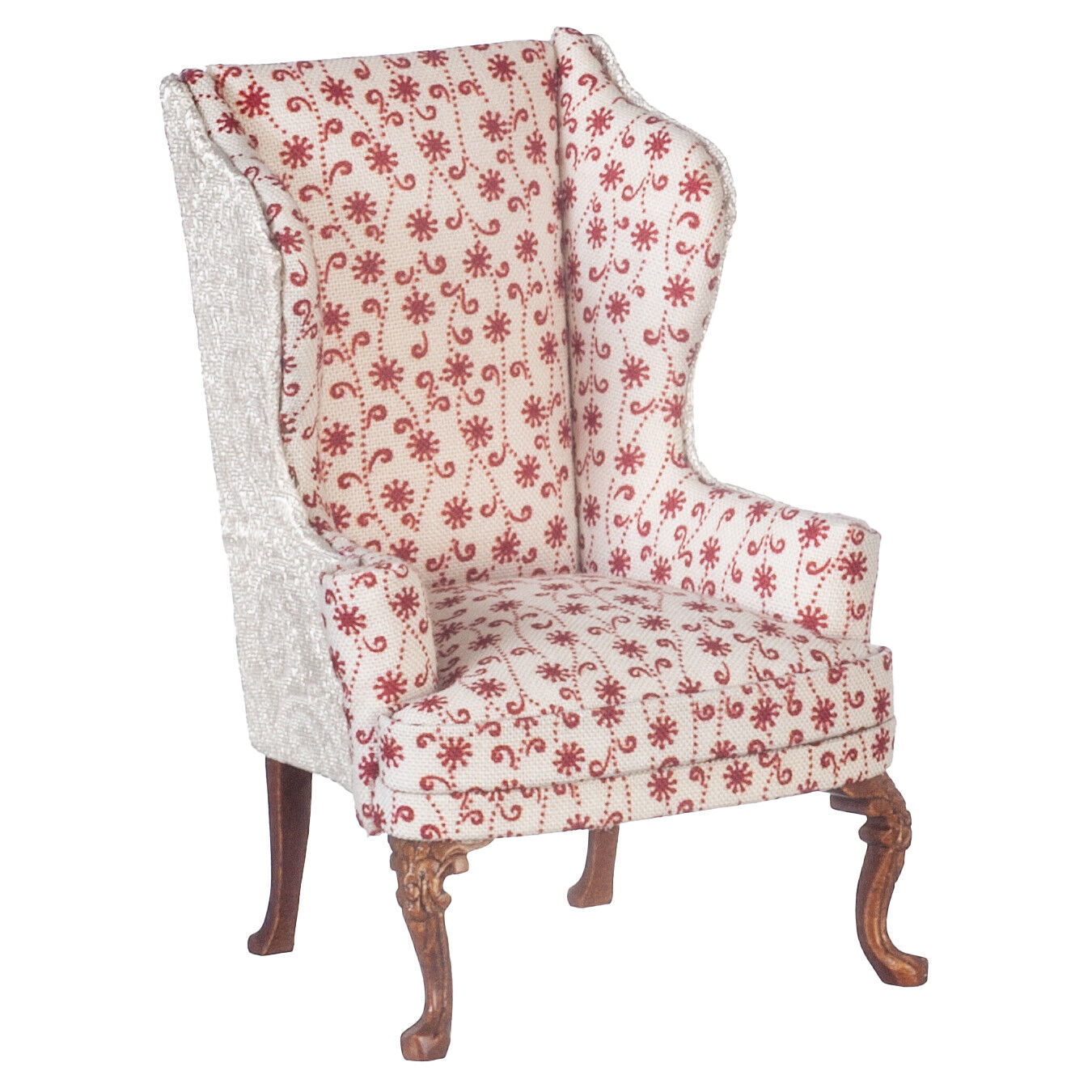 NEW From JBM Dollhouse High Back Chair in Walnut