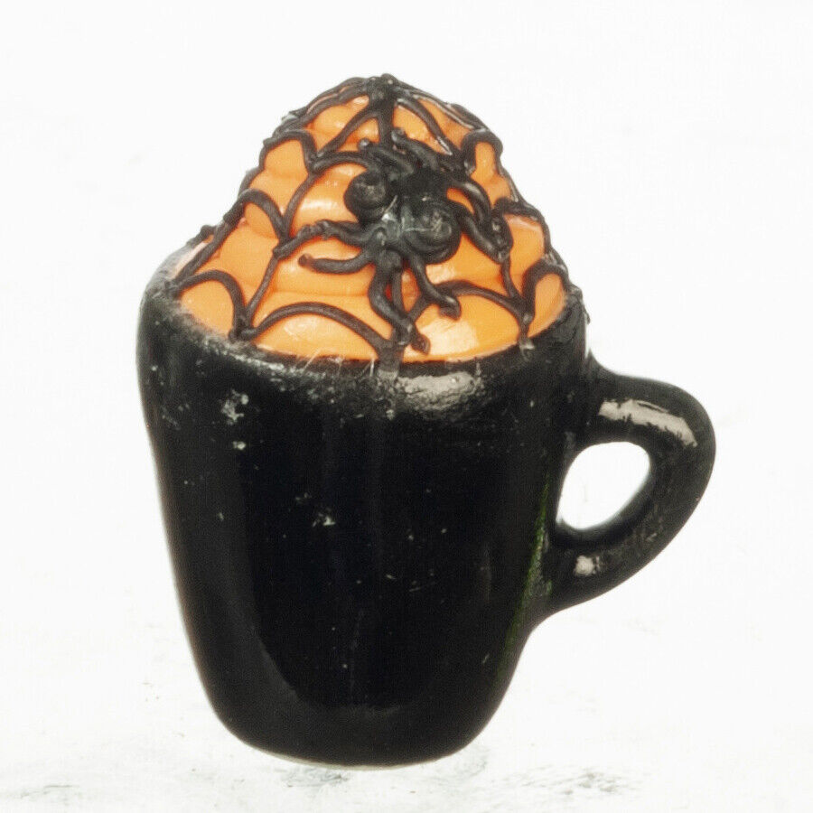 Dollhouse Miniature Halloween Cupcake Mug