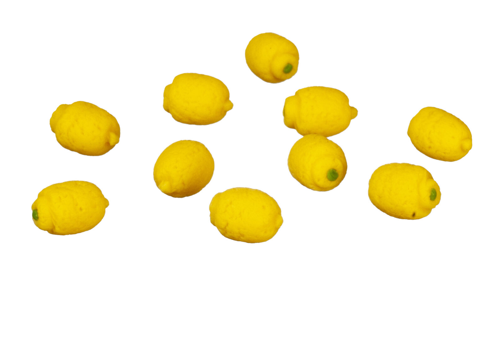 Dollhouse Miniature Set of 10 Lemons