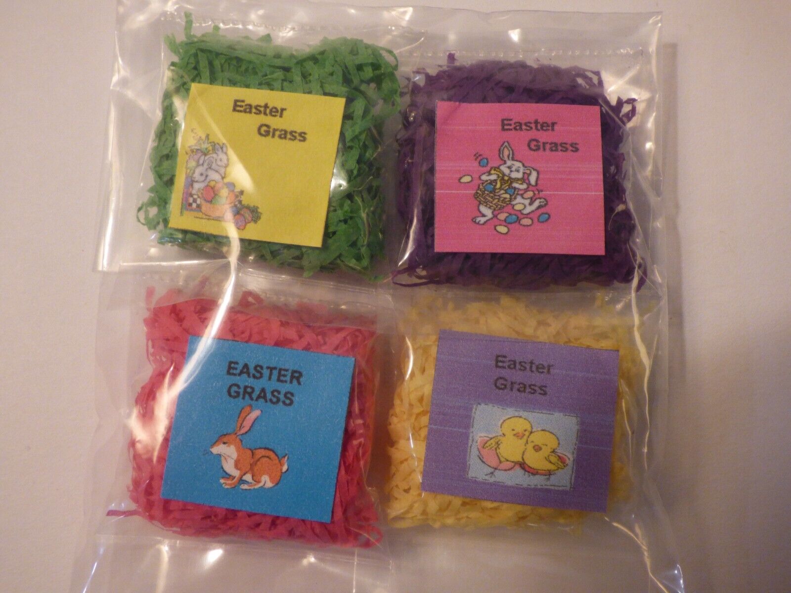 Dollhouse Miniature Handcrafted Easter Grass - 4 packages