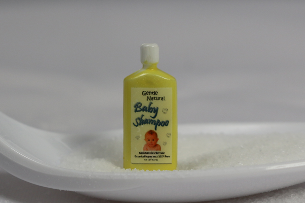 Dollhouse Miniature Baby Shampoo - Handcrafted