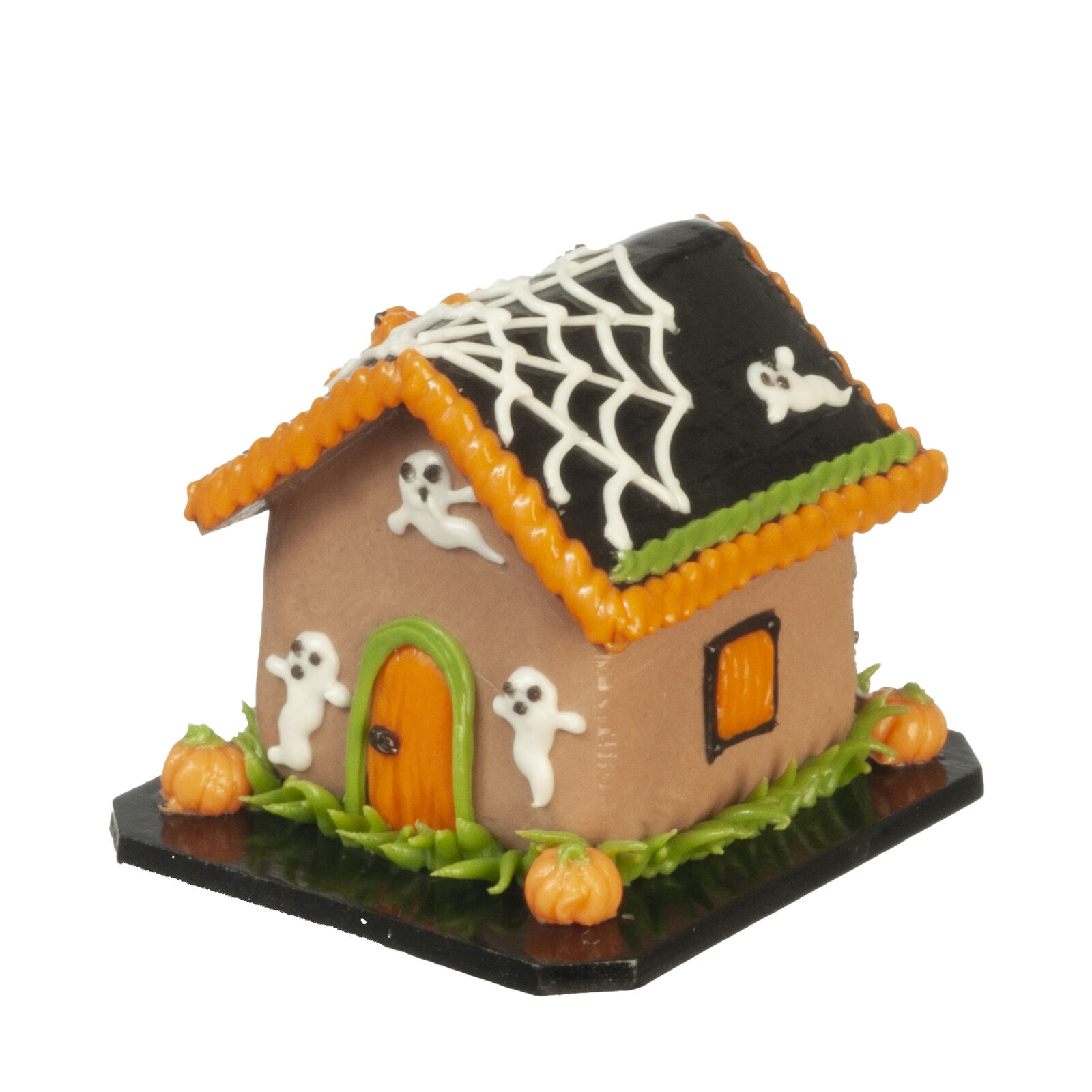 Dollhouse Miniature Halloween Gingerbread House #6278