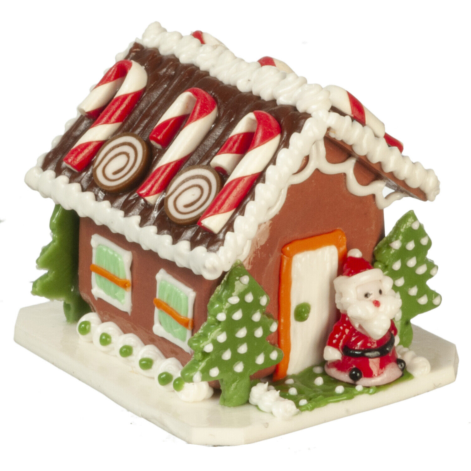 Dollhouse Miniature Christmas Gingerbread House #6251