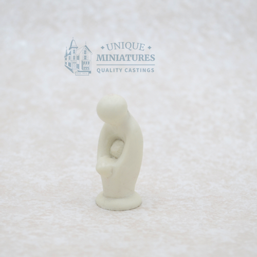 Dollhouse Miniature Hooded Mother Statue