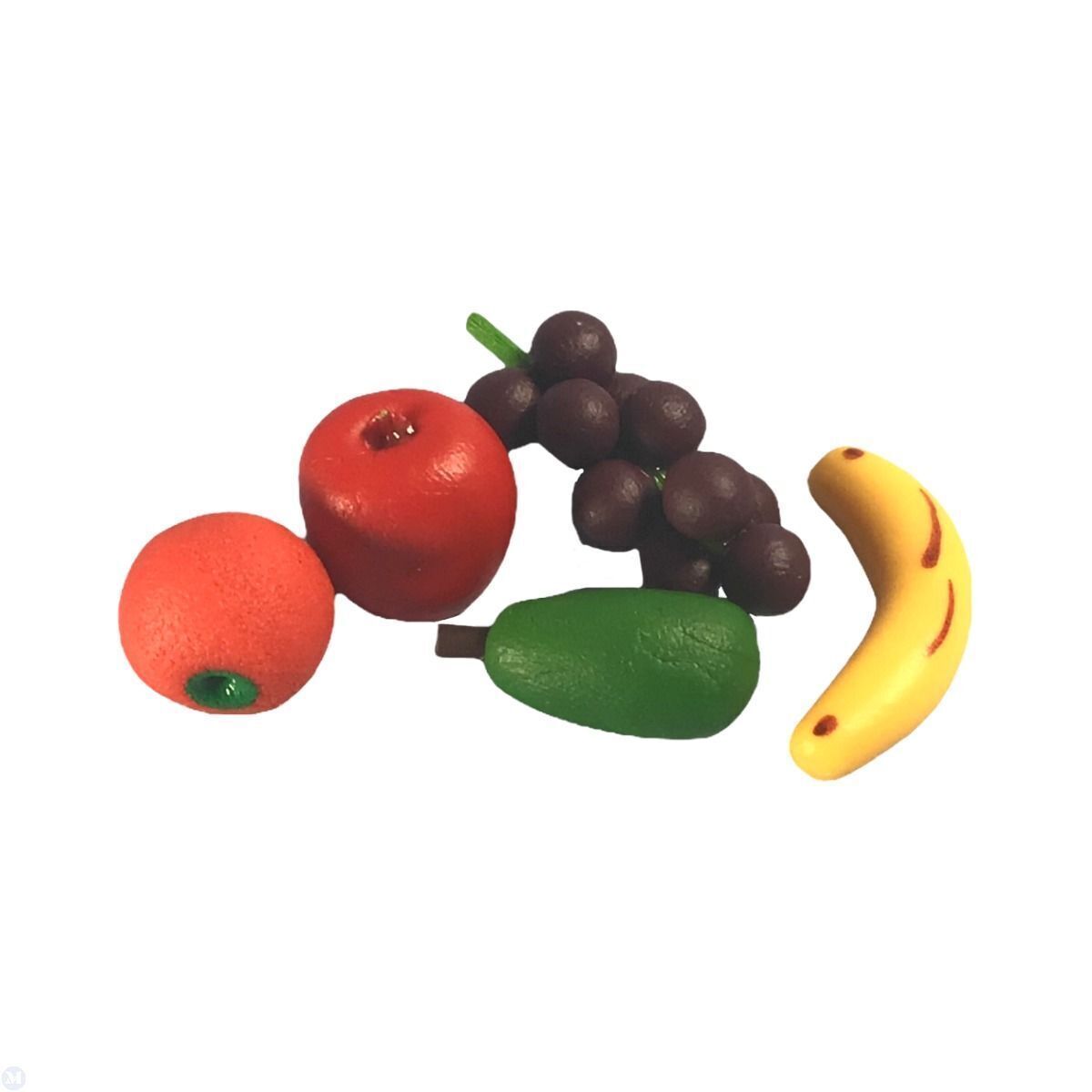 Dollhouse Miniature Fruit Selection