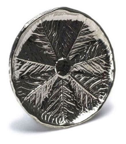Dollhouse Miniature Round  Leaf Tray