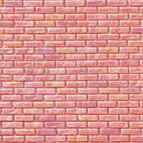 Dollhouse Miniature Pattern Sheet Georgian Brown Rough Brick