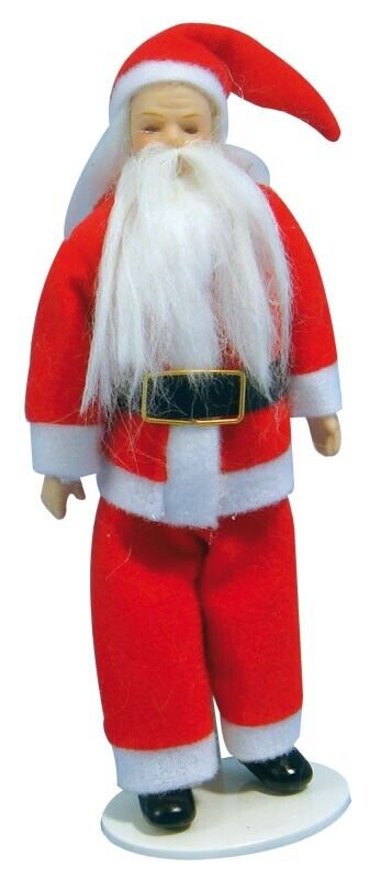 Dollhouse Miniature Father Christmas Doll by Dollshouse Emporium