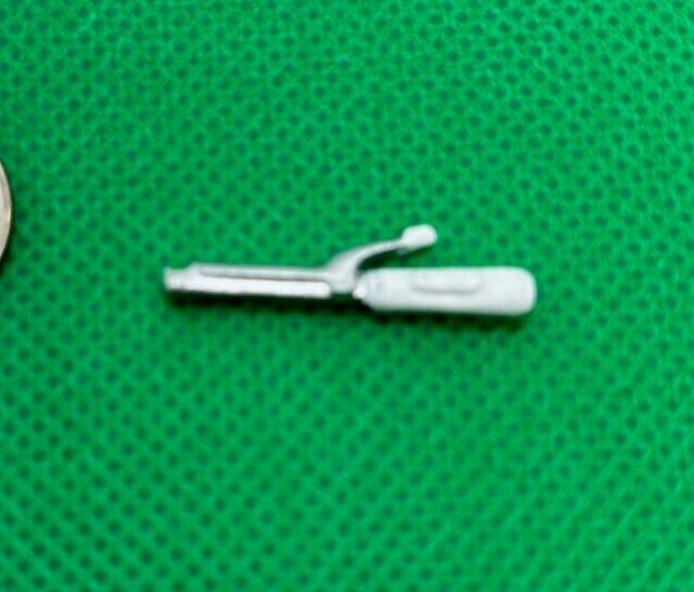 Dollhouse Miniature Curling Iron - Handcrafted