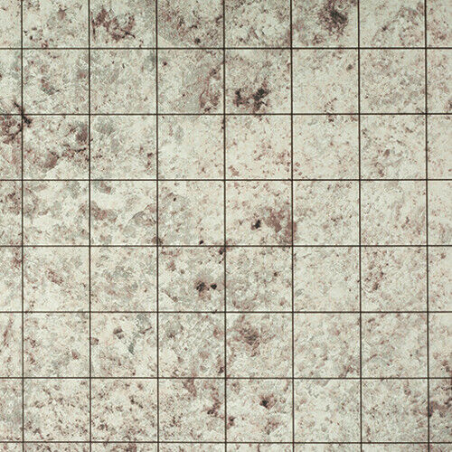 Dollhouse Miniature Formica Floor - White Juparana