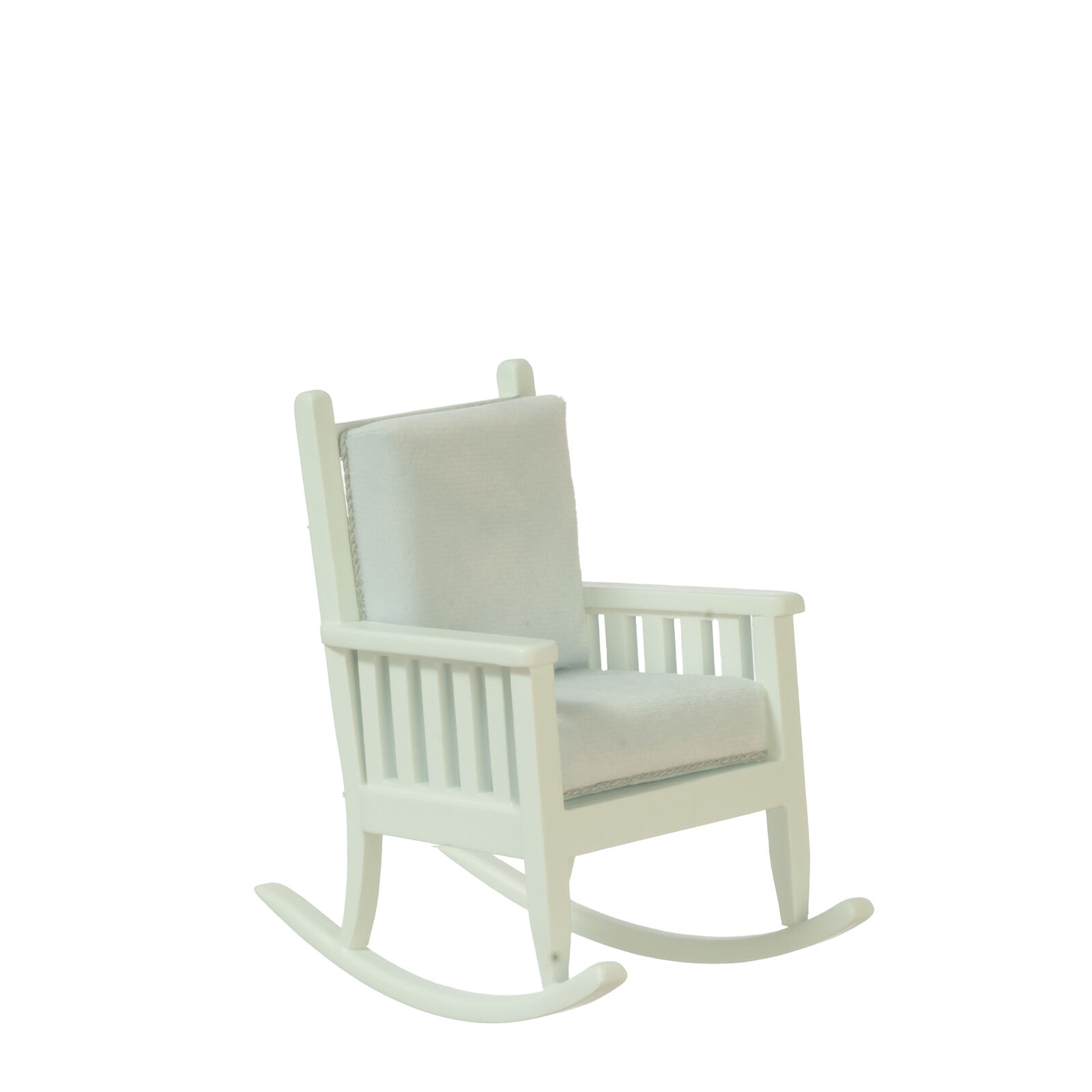 NEW From JBM - Blue Rocking Chair -Dollhouse Miniature
