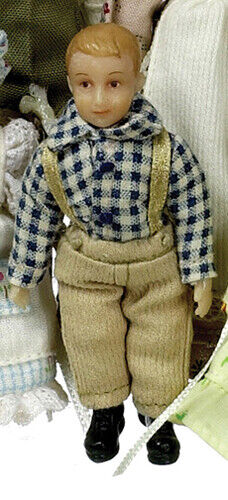 Doll "Karl Peterson" Country Boy for Dollhouse