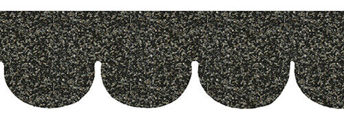 Dollhouse Miniature Salt & Pepper Fishscale Asphalt Shingles, 157 Square Inches