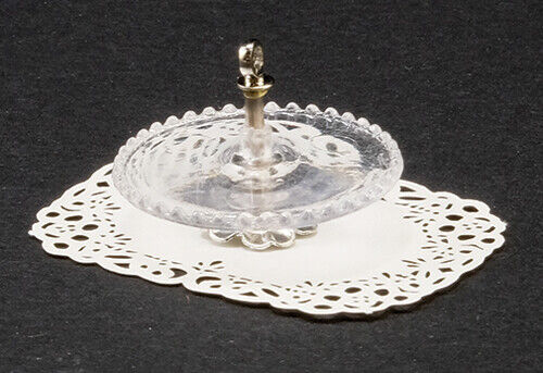 Dollhouse Miniature Tidbit Server, Clear, by Chrysnbon