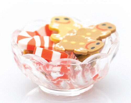 Dollhouse Miniature Christmas Candy Dish
