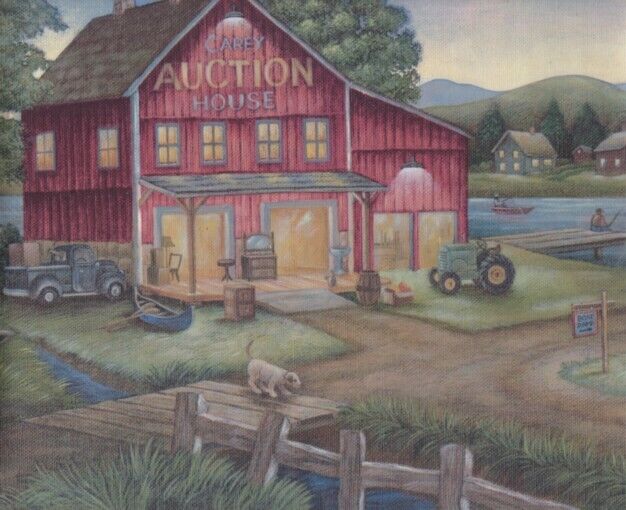 Dollhouse Miniature Wallpaper Mural by What's Next 46B - 10-7/8" x 8-7/8"