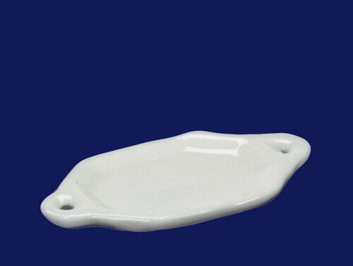 Dollhouse Miniature Porcelain Platter with Handles by Falcon Miniatures