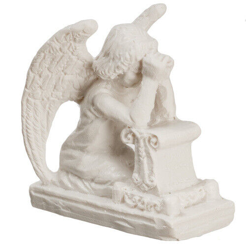 Dollhouse Miniature White Praying Angel Set of 2 by Falcon Miniatures