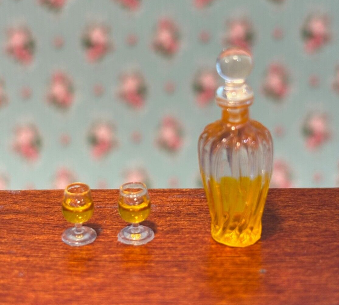 Dollhouse Miniature Liquor Set of 3 #2