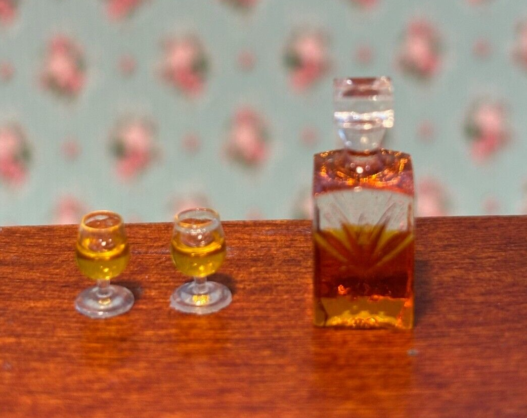 Dollhouse Miniature Liquor Set of 3 #3