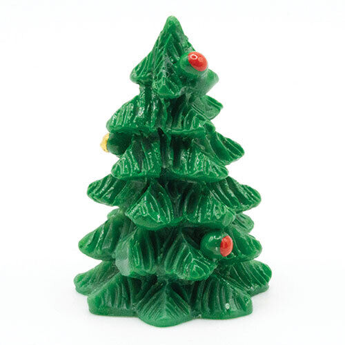 Dollhouse Miniature Christmas Tree 1" Tall