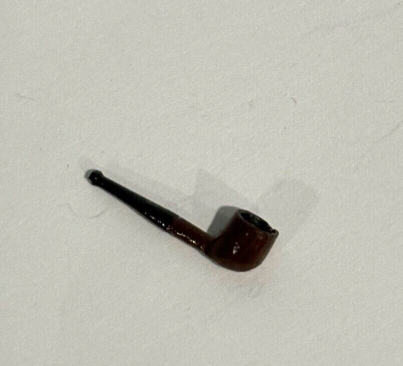 Dollhouse Miniature Straight Brown Pipe