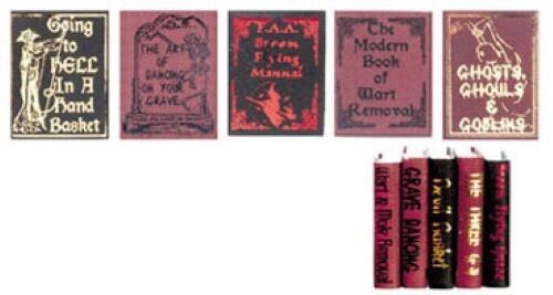 Witch's Humor #2 Miniature Books Set of 5