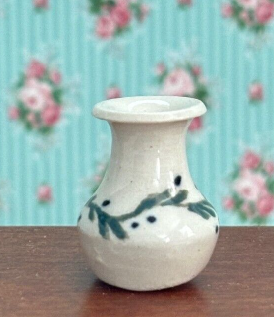 Dollhouse Miniature Handcrafted Pottery - Vase #1
