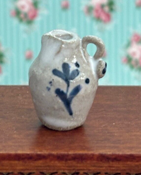 Dollhouse Miniature Handcrafted Pottery - Pitcher #5