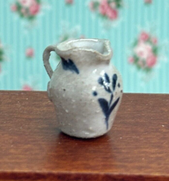 Dollhouse Miniature Handcrafted Pottery - Pitcher #4