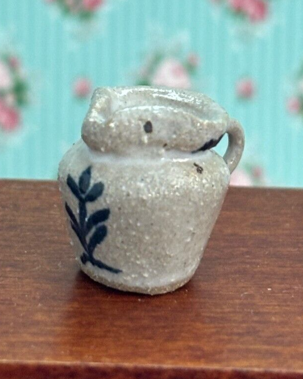 Dollhouse Miniature Handcrafted Pottery - Pitcher #8