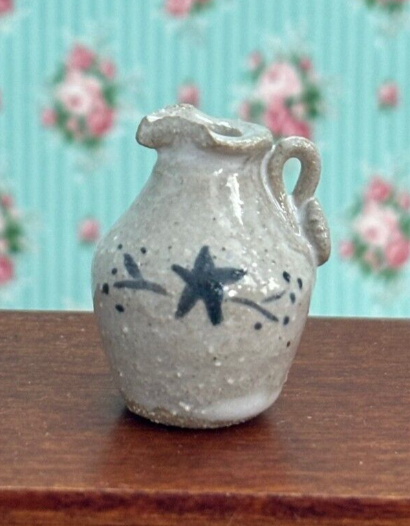 Dollhouse Miniature Handcrafted Pottery - Pitcher #2