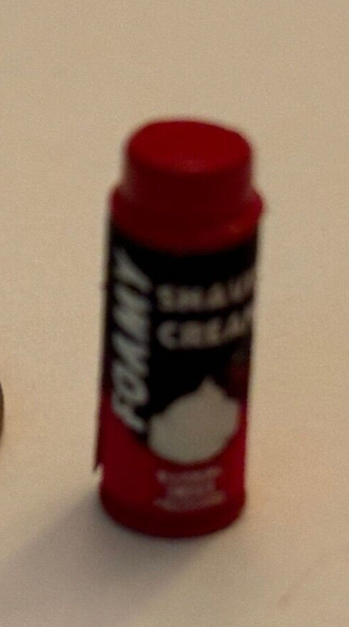 Dollhouse Miniature Foamy Shave Cream - Handcrafted
