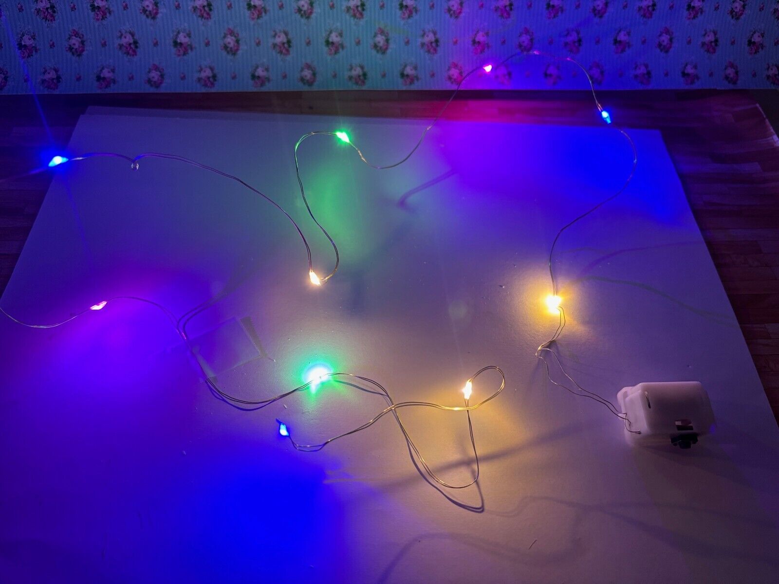 Waterproof Battery LED Mini Christmas/Fairy Lights, 4 Color, 3 Speed Modes