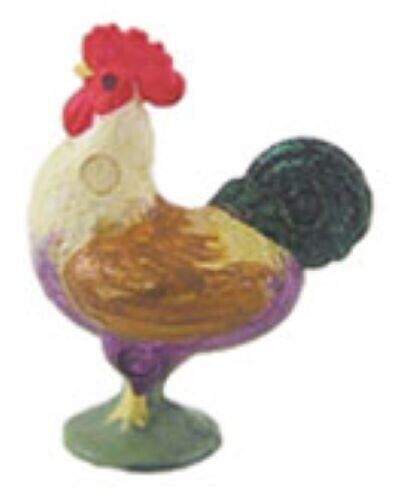 Miniature Dollhouse Small Crowing Rooster